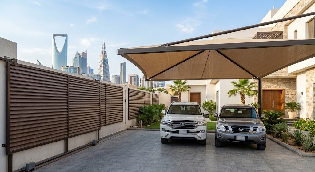 سواتر ومظلات النهضة بالرياض