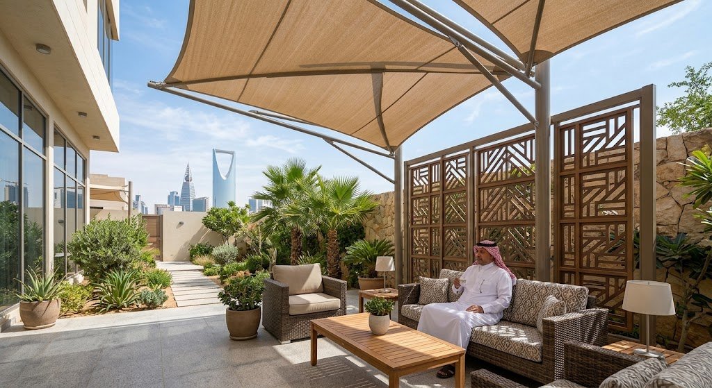 سواتر ومظلات نمار بالرياض